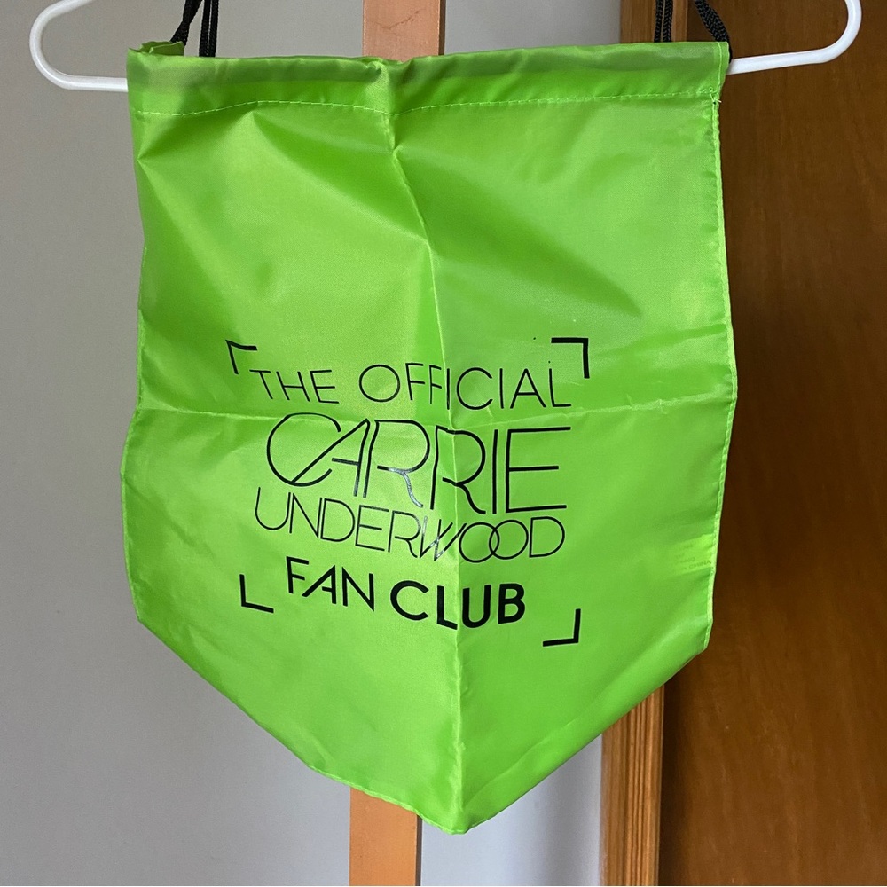2/$30 || Carrie Underwood Fan Club Drawstring Bag